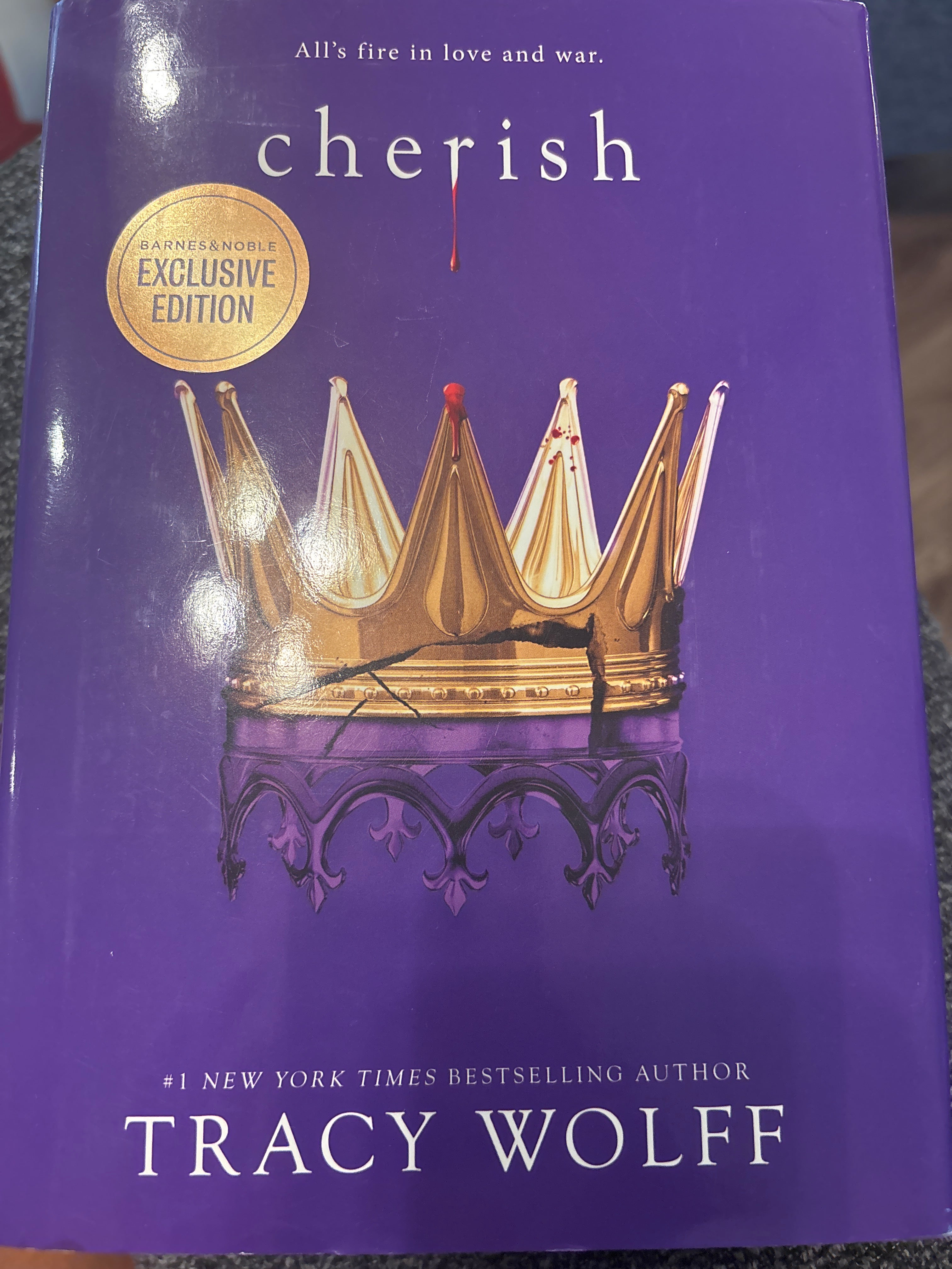 WOLFF, TRACY- CHERISH BN EXCLUSIVE EDITION