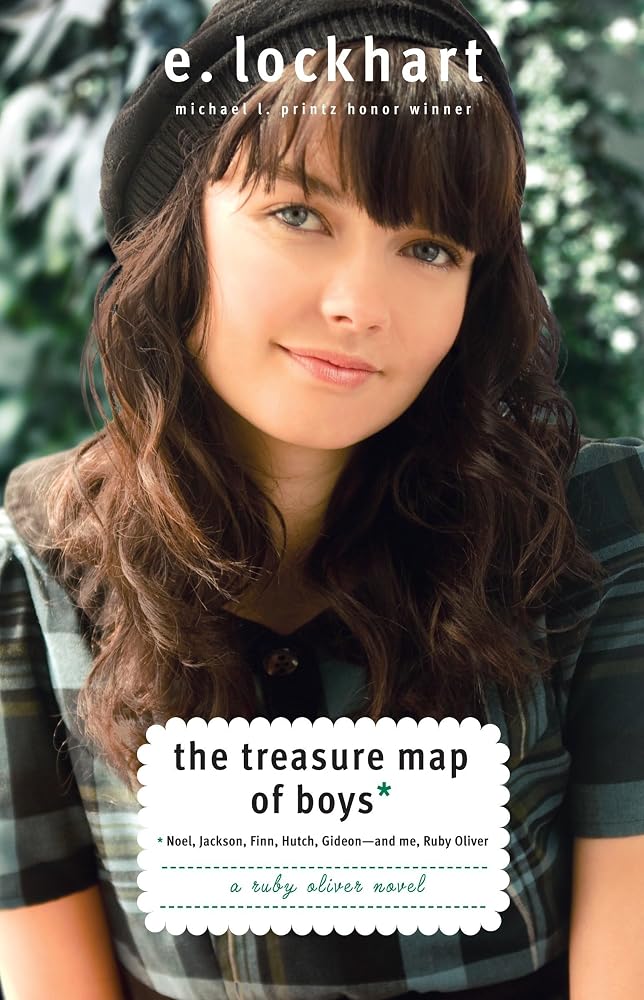 The Treasure Map of Boys: Noel, Jackson, Finn, Hutch, Gideon--and Me, Ruby Oliver (Ruby Oliver Quartet) cover image