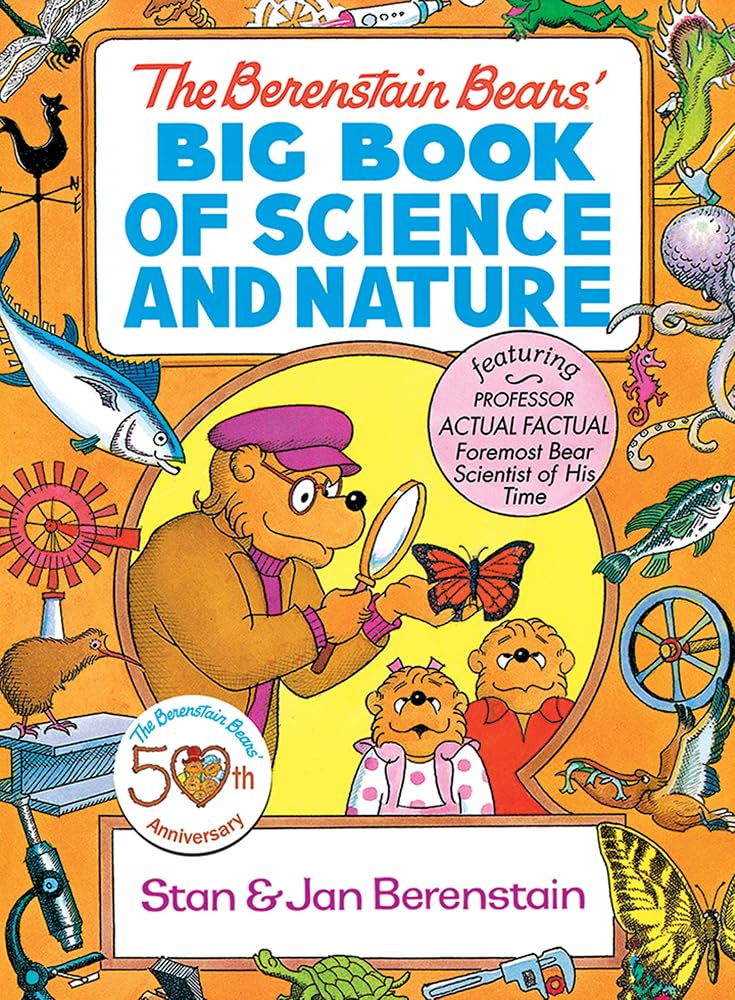 The Berenstain Bears' Big Book of Science and Nature (Dover Science For Kids) cover image
