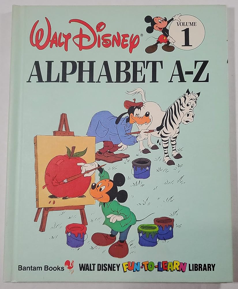 Alphabet A-Z (Disney's Fun-to-Read Library, Vol. 1) cover image