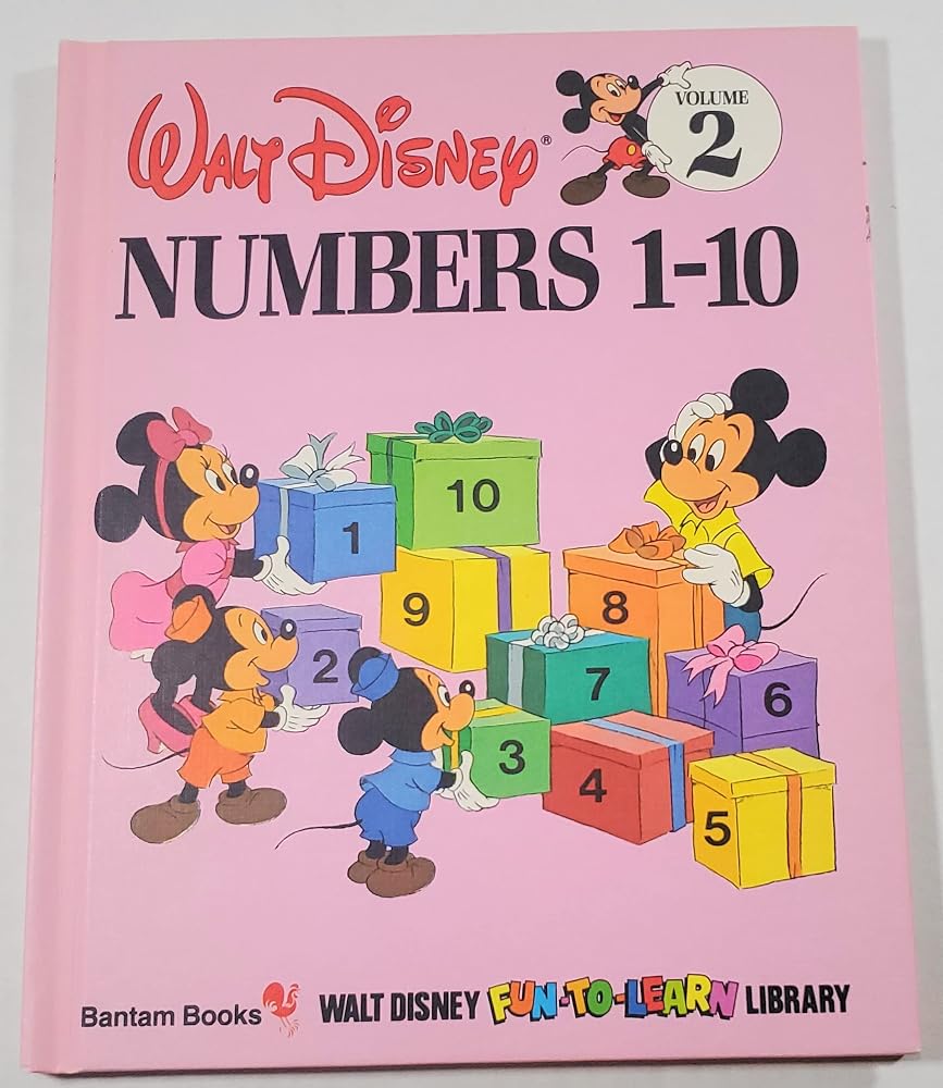 Numbers 1-10 (Walt Disney Library, Volume 2) cover image