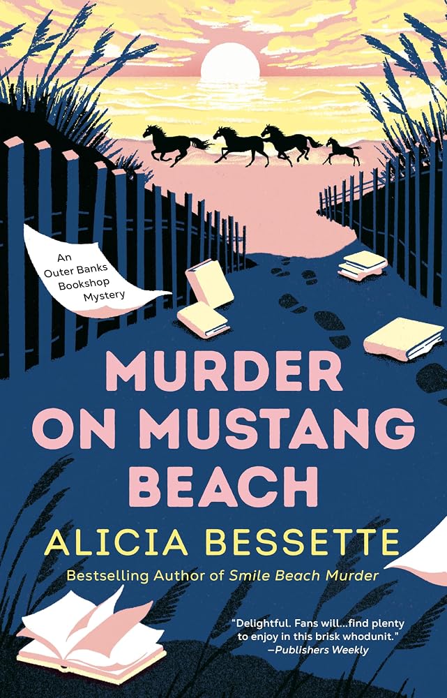 Murder on Mustang Beach (Outer Banks Bookshop Mystery) cover image