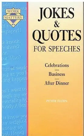 Jokes & Quotes for Speeches (Work Matters) cover image