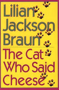The Cat Who Said Cheese (G K Hall Large Print Book Series) cover image