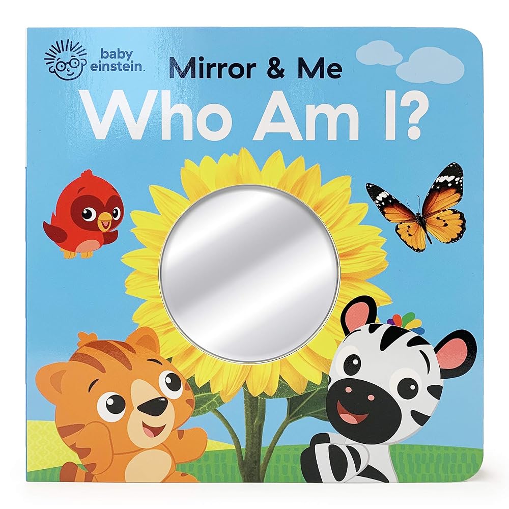 Who Am I?: Mirror & Me (Baby Einstein) (Baby Einstein Mirror & Me Children's Interactive Mirrored Board Book) cover image