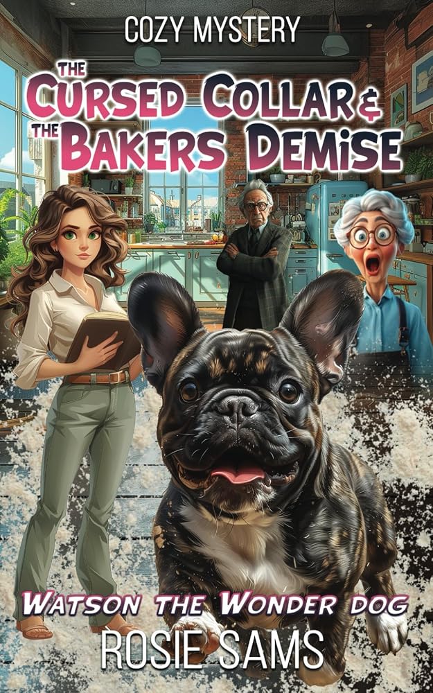The Cursed Collar and the Baker's Demise: Seabrook Haven Book Club Cozy Mystery (Watson the Wonder Dog Cozy Mystery) cover image
